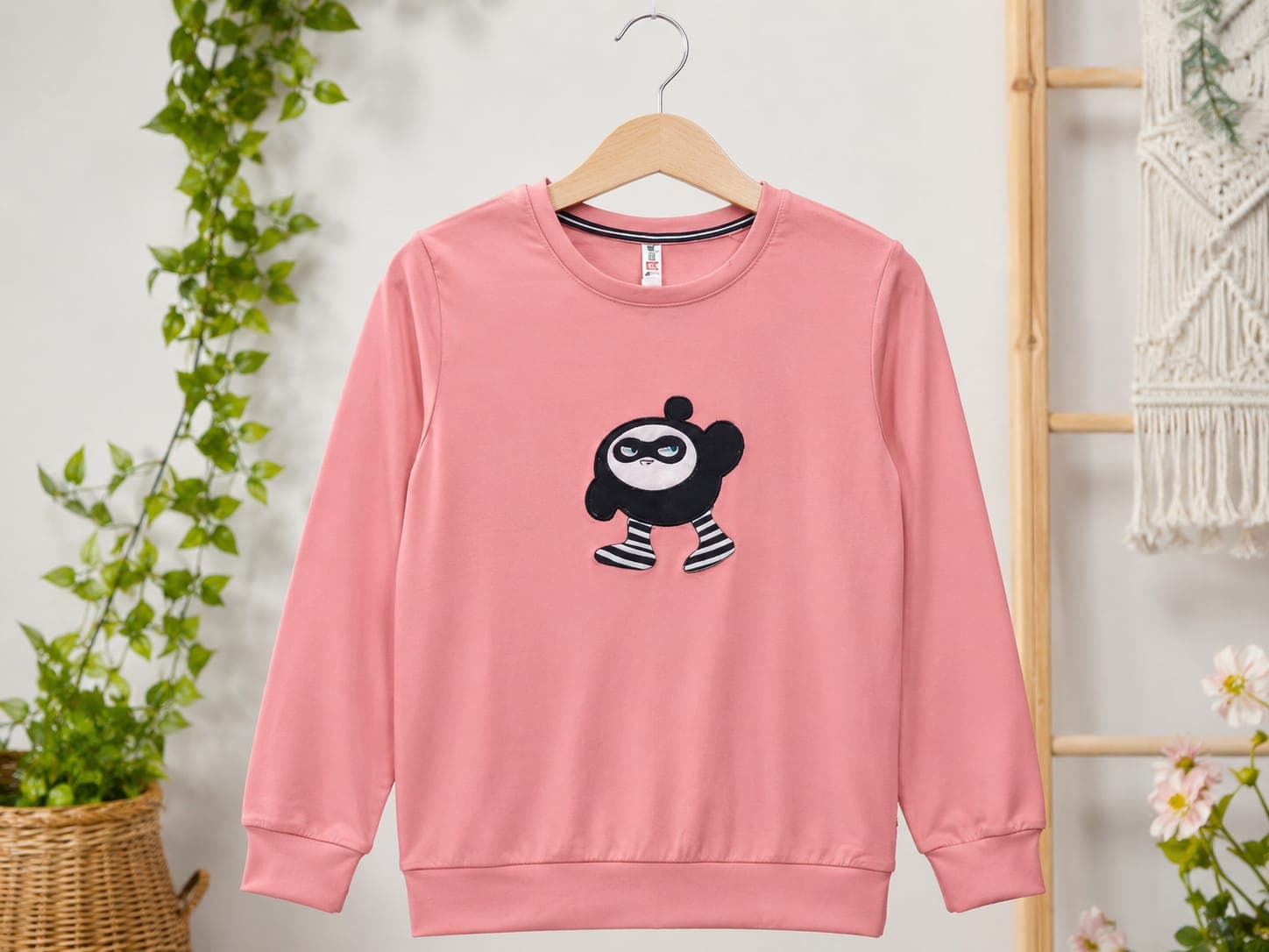 Little Rascal Sweatshirt in Pink